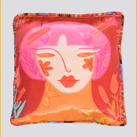 Yoko - Viscose Crepe Digital Print Pillow Cushion (7413896904900)