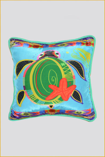 Bubble - Viscose Crepe Digital Print Pillow Cushion (7413902704836)