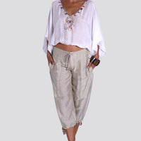 Ellen Silk Pants (6974664081604)