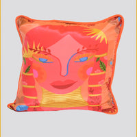 Viscose Crepe Digital Print Pillow Cushion (7413587378372)