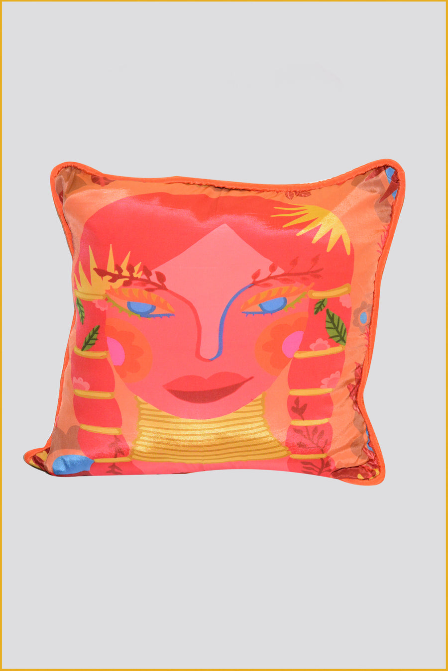 Viscose Crepe Digital Print Pillow Cushion (7413587378372)