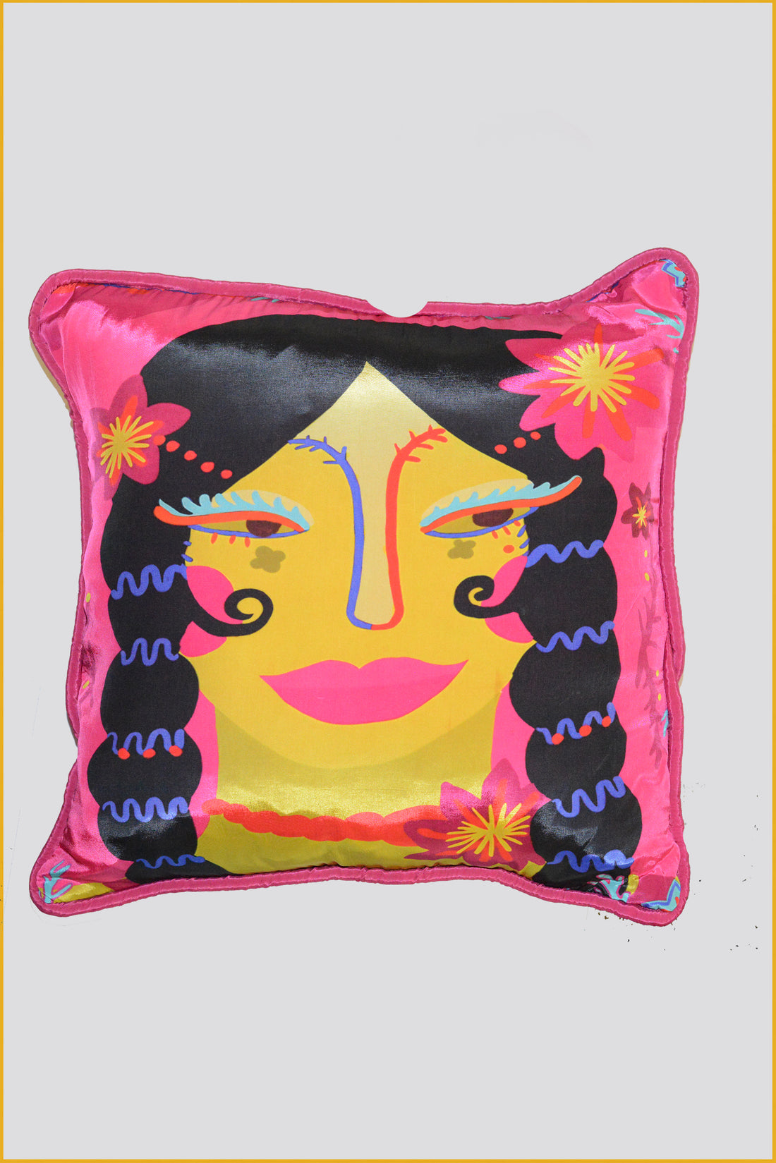 Viscose Crepe Digital Print Pillow Cushion (7413898870980)