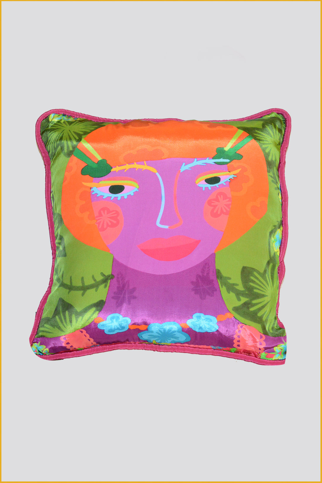 Venus - Viscose Crepe Digital Print Pillow Cushion (7413845622980)