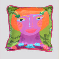 Venus - Viscose Crepe Digital Print Pillow Cushion (7413845622980)