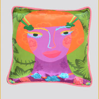 Venus - Viscose Crepe Digital Print Pillow Cushion (7413845622980)