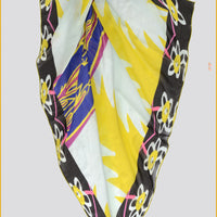 Tritelecia - Original Alien Print Viscose Digital Georgette Square Scarf (7405484409028)