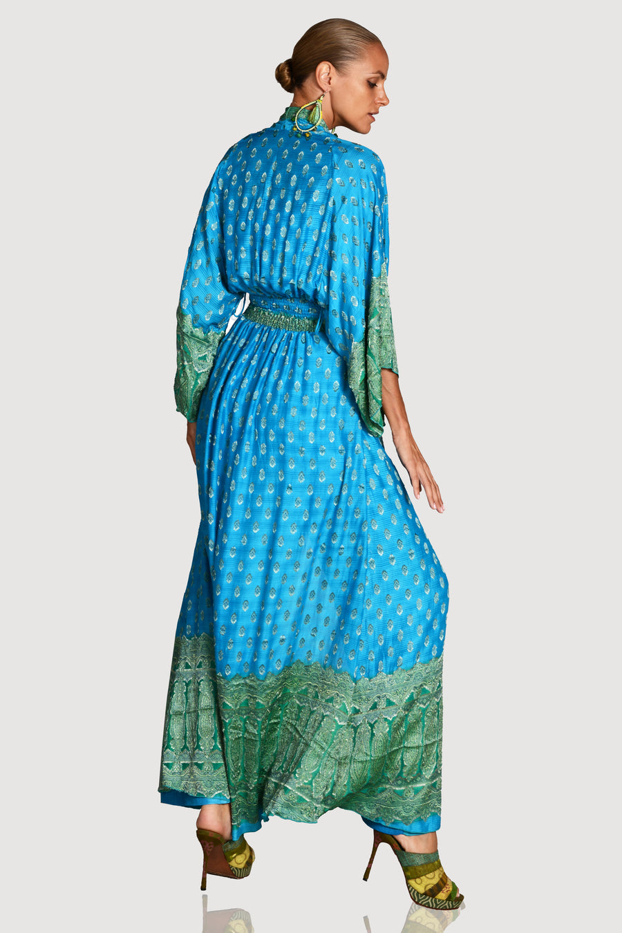 Elvina Silk Dress (7123635601604)