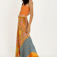 Joyce Silk Skirt (7392467845316)