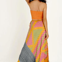 Joyce Silk Skirt (7392467845316)