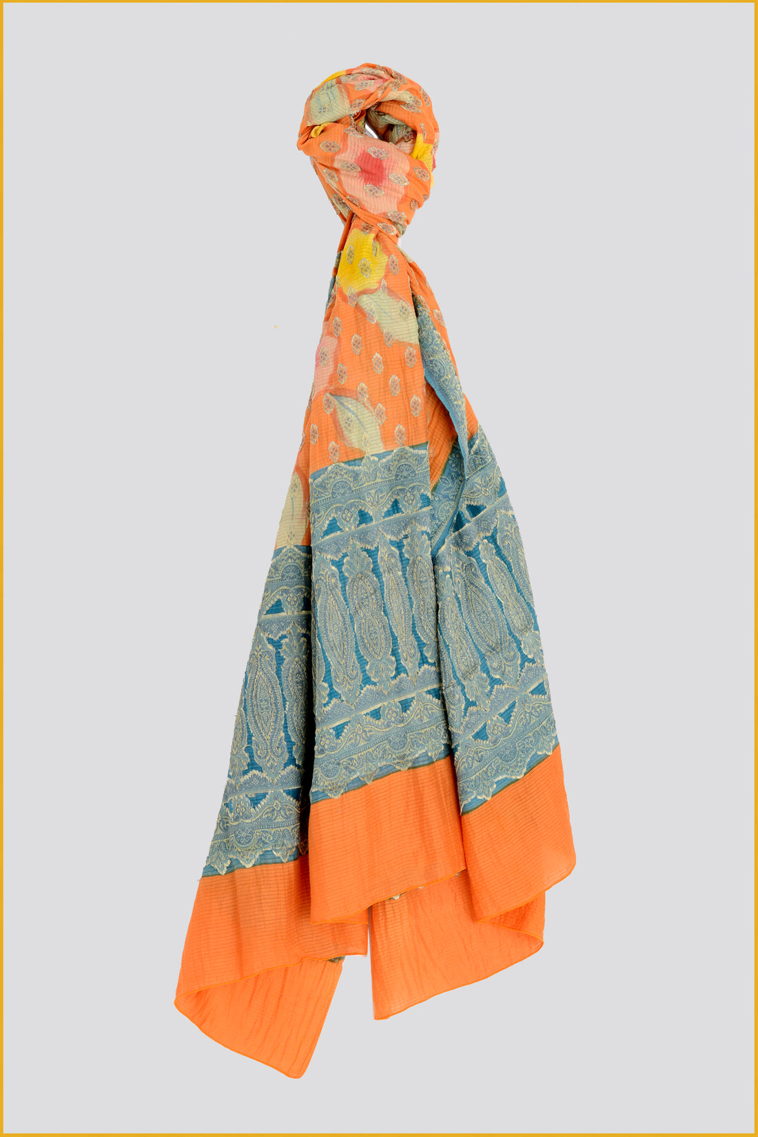 Asperata - Hand Cut Silk Hand Painted Shawl (7406558052548)