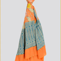 Asperata - Hand Cut Silk Hand Painted Shawl (7406558052548)