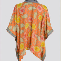 Florentia - Hand Cut Silk Hand Painted Short Cape (7420182429892)