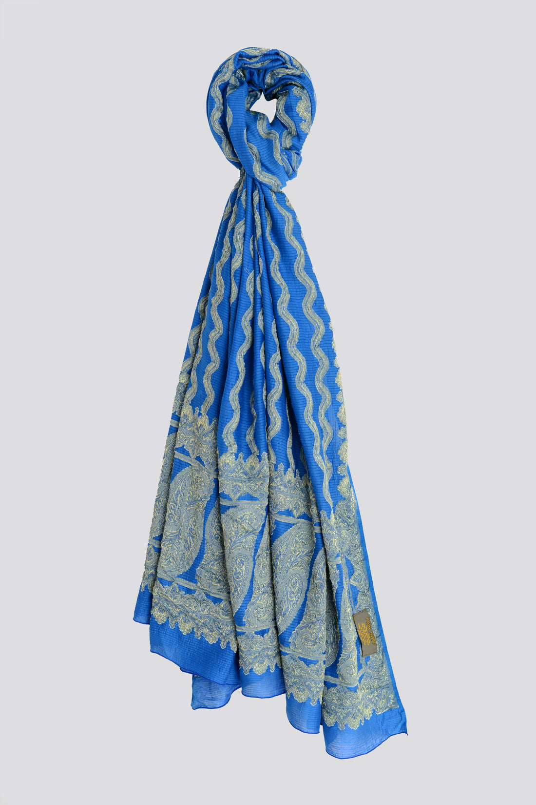 Angulata Silk Shawl