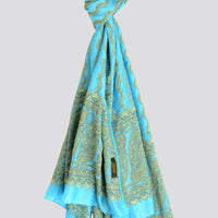 Angulata Silk Shawl