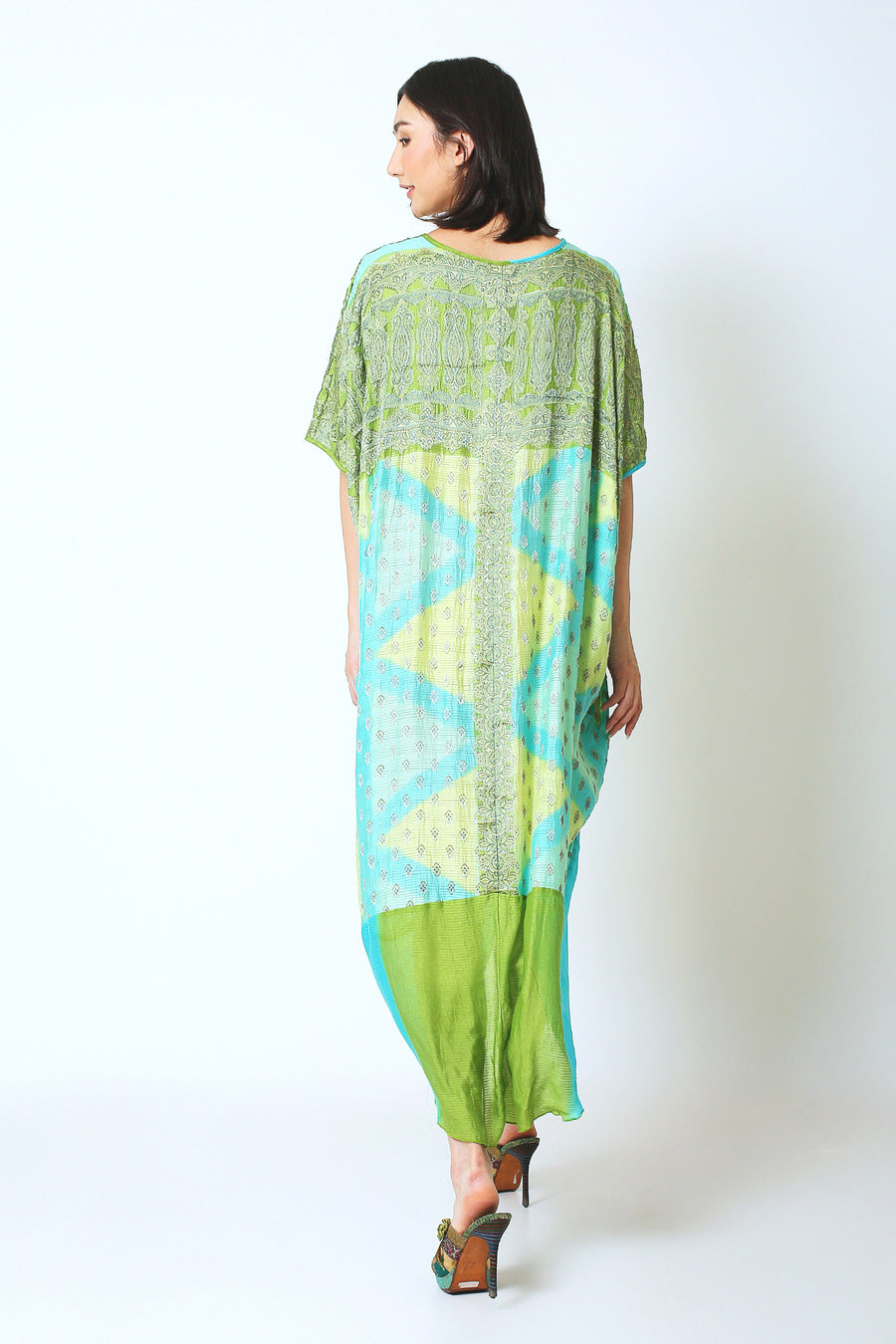 Veerle Silk Hand Kaftan (7424167968964)