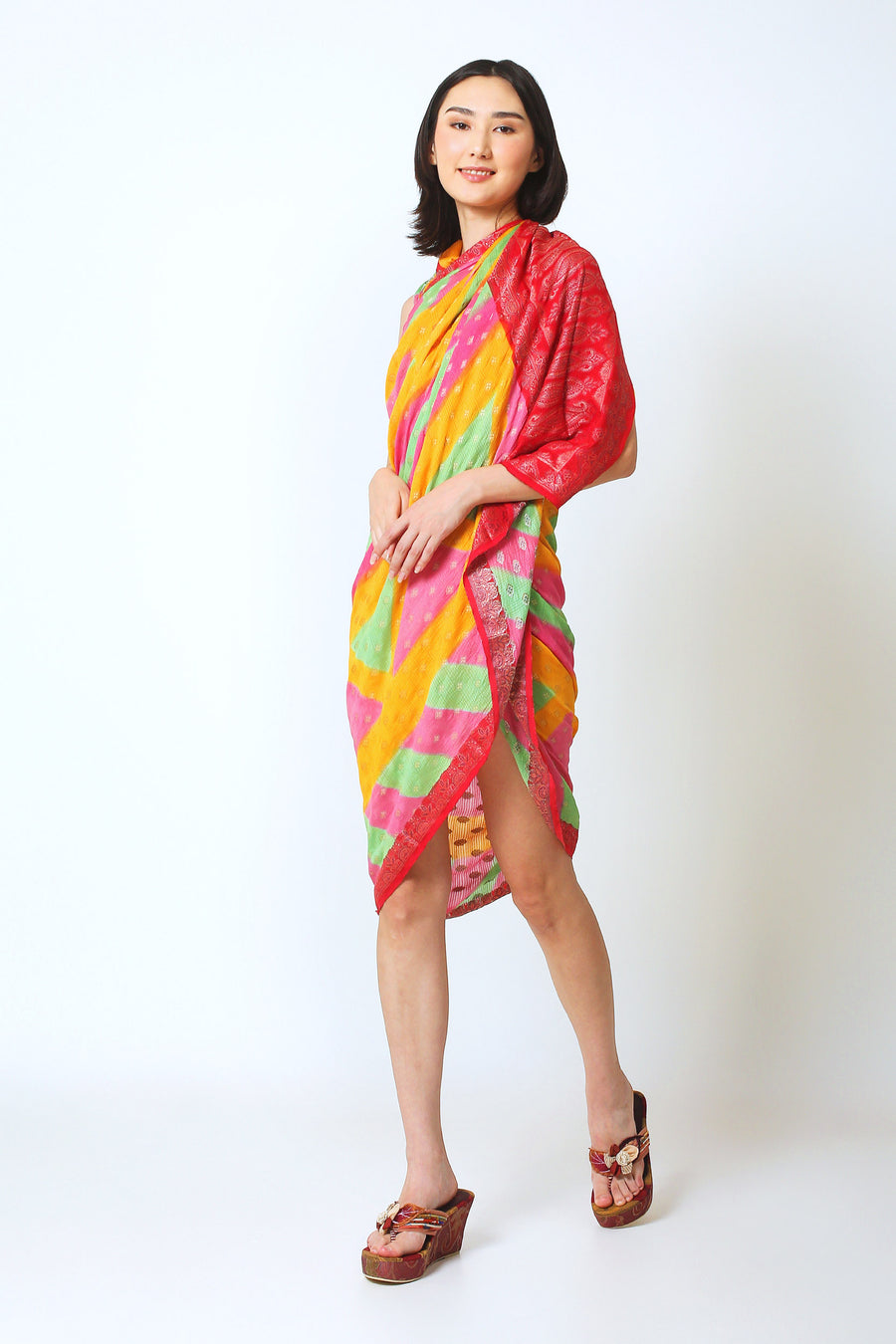 Carica Silk Shawl (7406557561028)