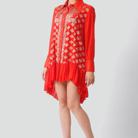 Honora Silk Shirt Dress (7643100348612)