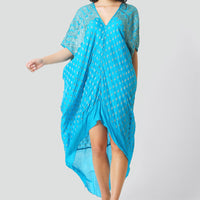 Annette Silk Kaftan Dress (2403167305833)