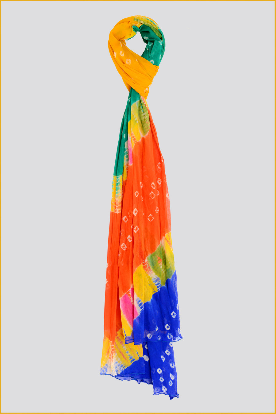 Cerbera - Rayon Viscose Tye Dye Shawl (7405287506116)