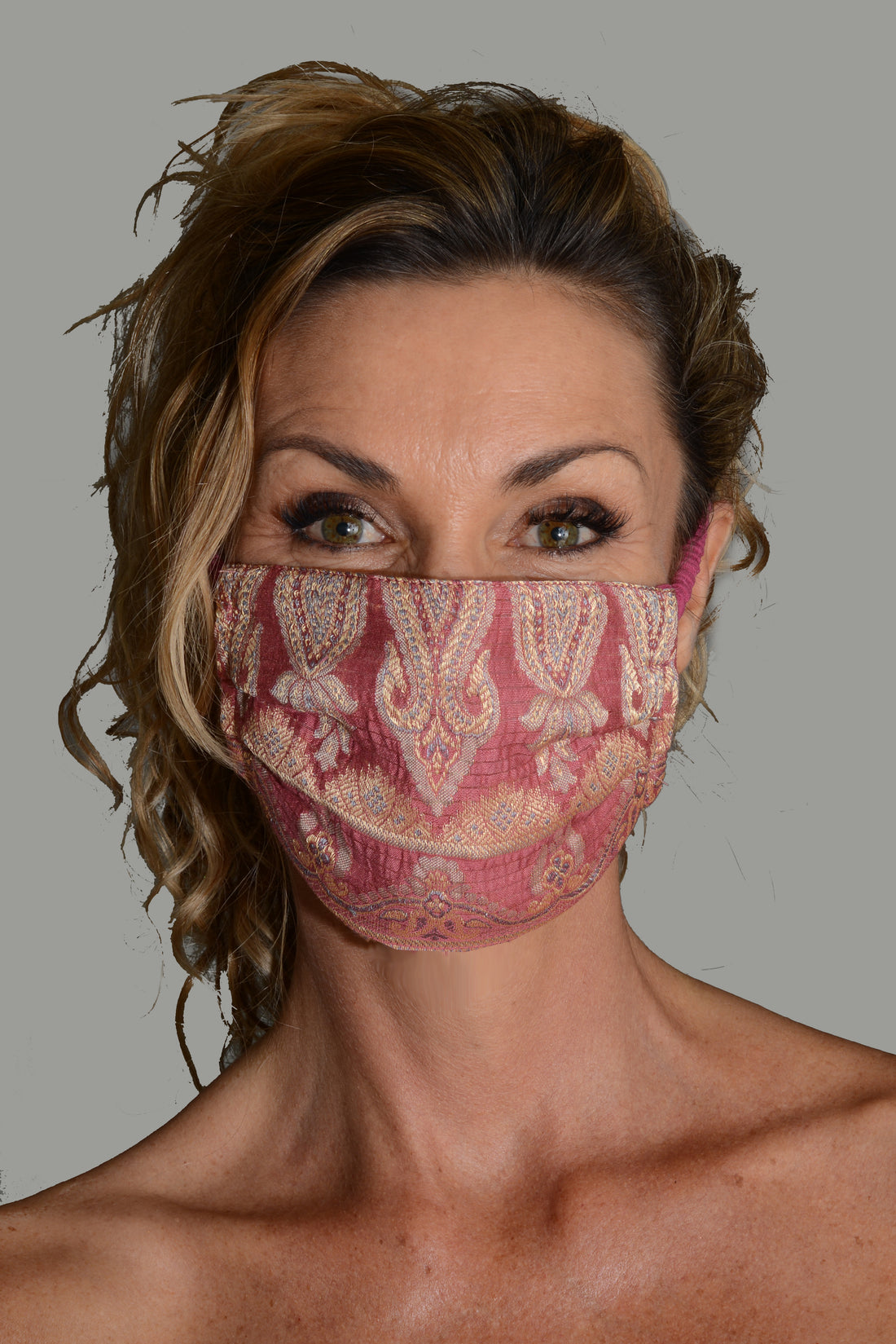 Helena - Hand Cut Silk Face Mask (4753428906089)