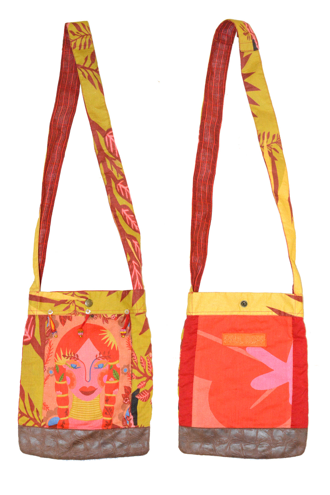 PATCHWORK ANIMAL FACE BAG (7315077005508)