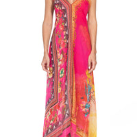 Quella - Georgette Digital Print Dress (7107006496964)