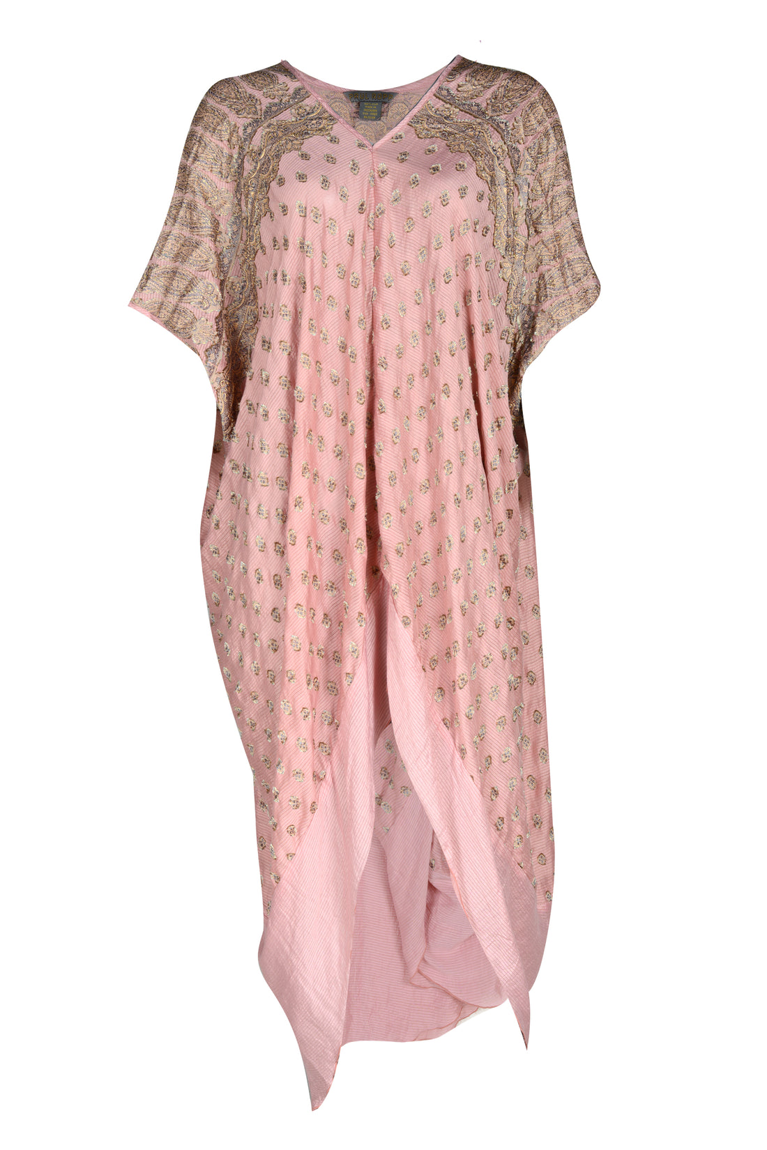 Annette Kaftan Silk Dress - Hand Cut Silk (2403167305833)