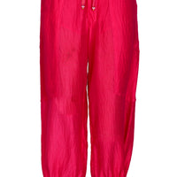 Ellen - Cotton Silk Solid Pants (6974664081604)