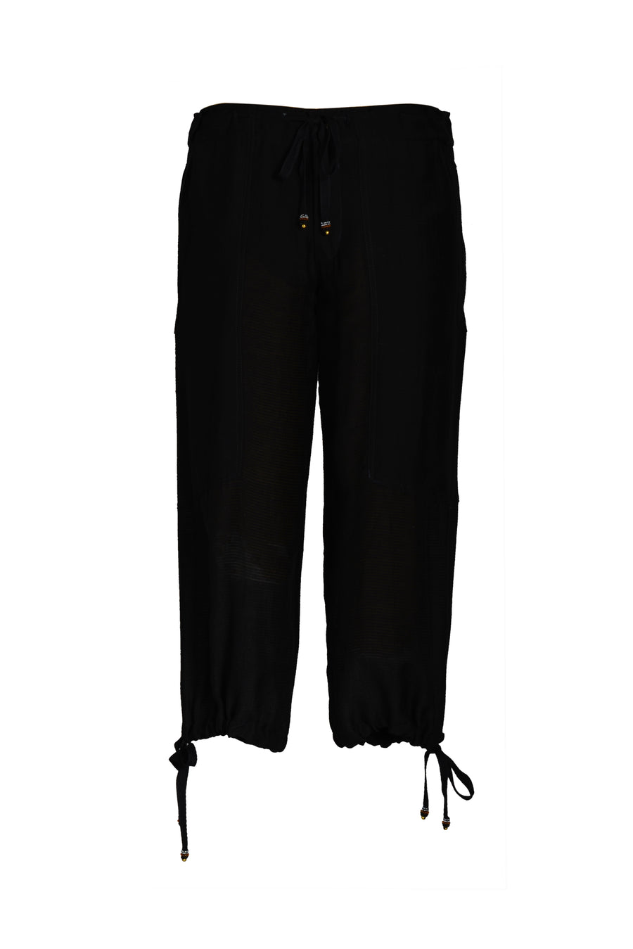 Ellen - Cotton Silk Solid Pants (6974664081604)