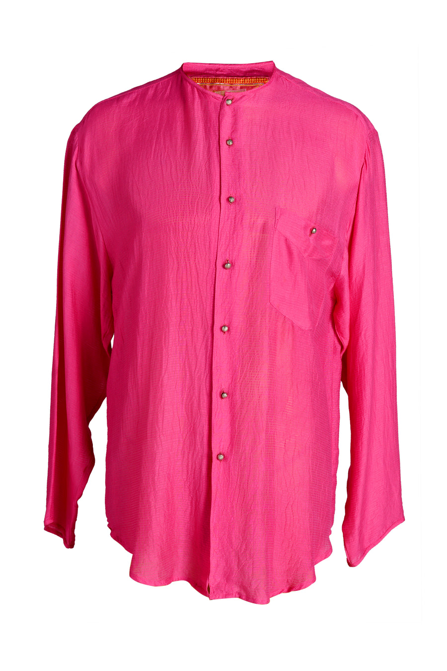 Peter - Silk Cotton Men's Shirt (4498111037545)