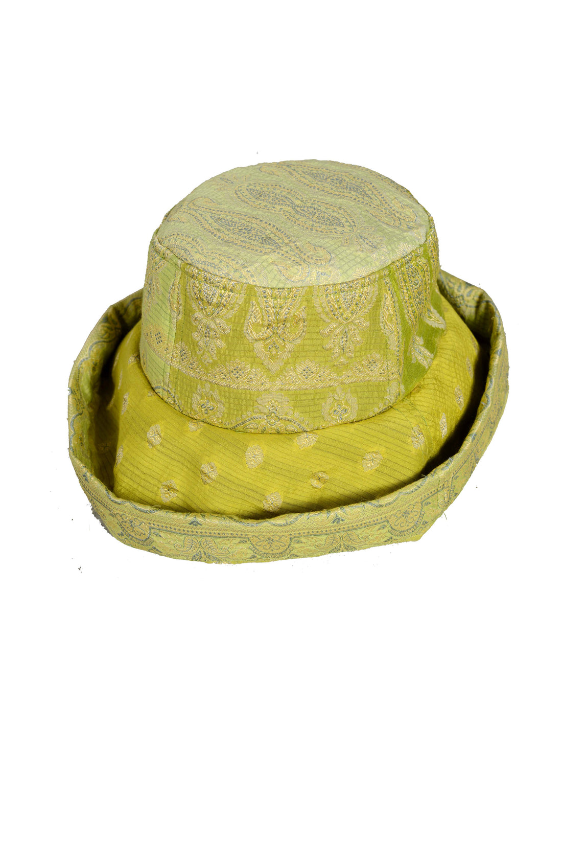 Benson - Hand Cut Silk Handloom Jacquard Hat (7216955392196)