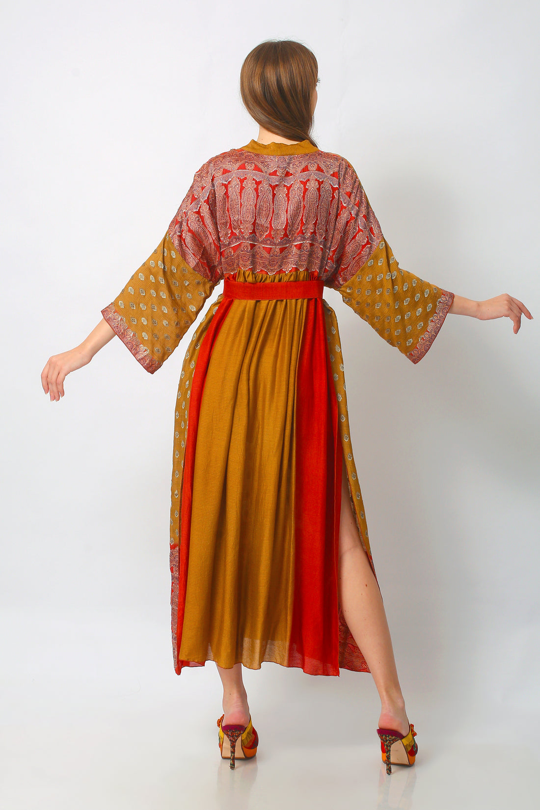 Zalika - Hand Cut Silk Outer Dress (7274513334468)