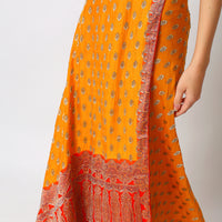 Nawila - Hand Cut Silk Degrade Classic Wrap Skirt (7123893878980)