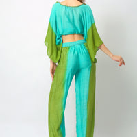 Zemella - Cotton Silk Degrade Long Pants (7123732005060)