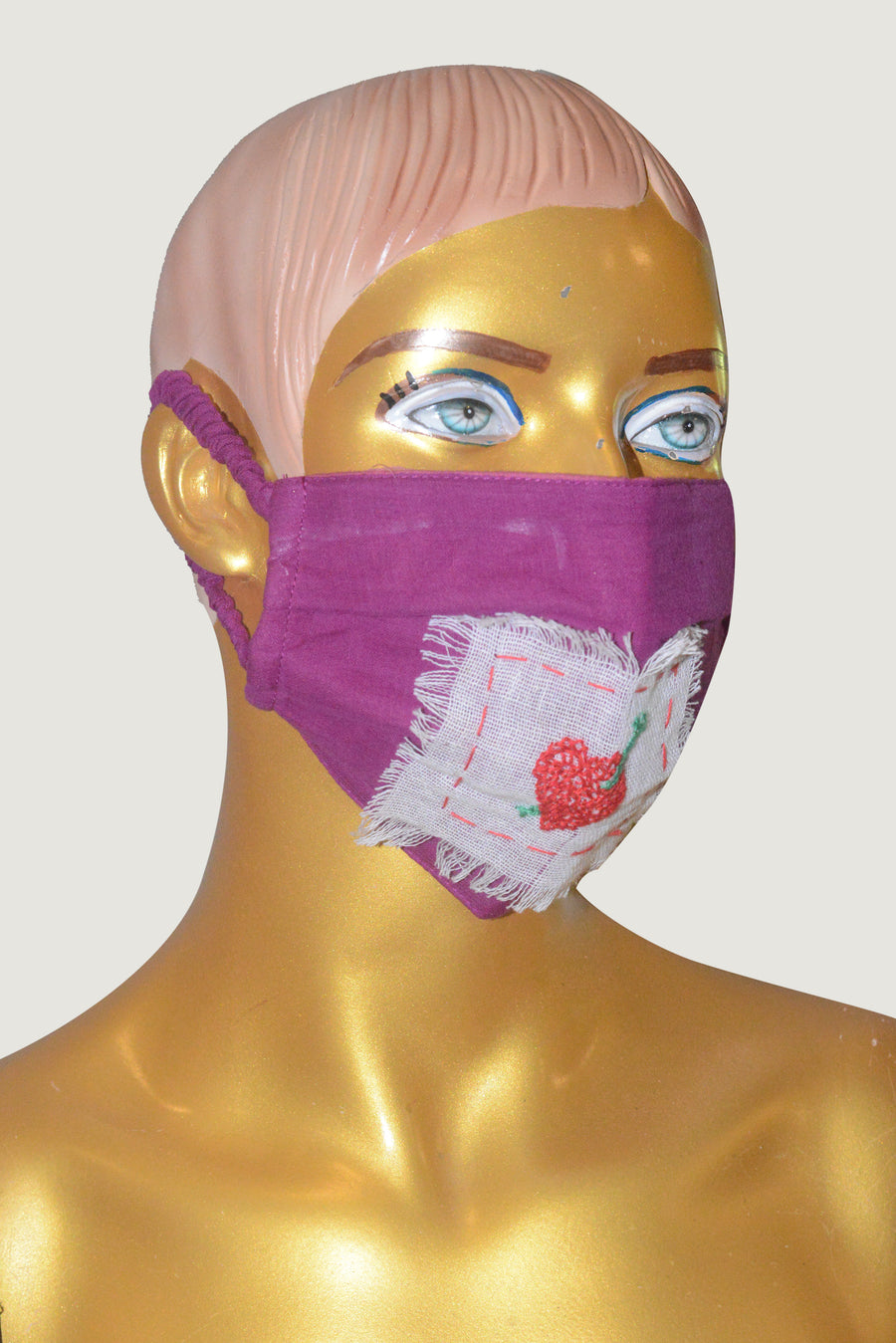 Pears - Temple Border Heart Face Mask (4753944707177)