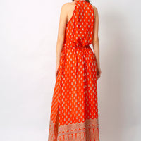 Darena - Hand Cut Silk Long Dress (7107157459140)