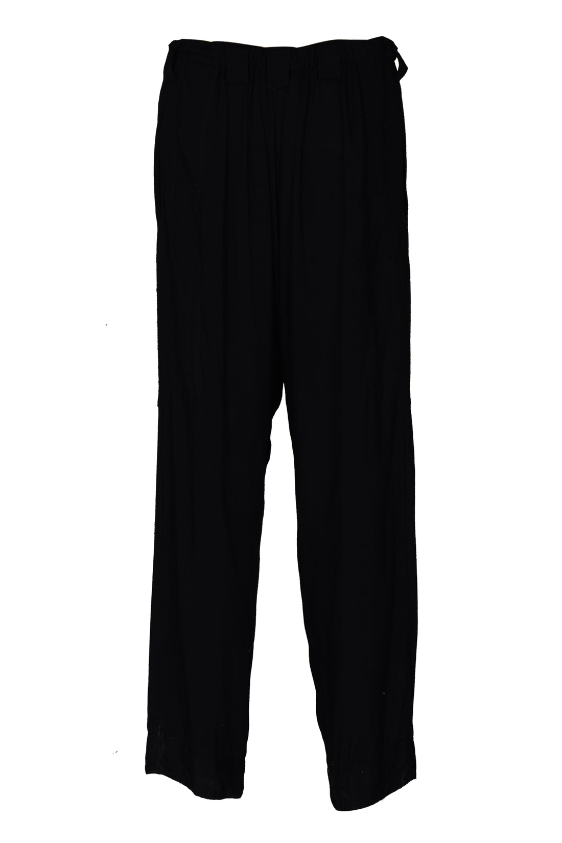 Channing - Rayon Solid Drawstring Pants (6207211471044)