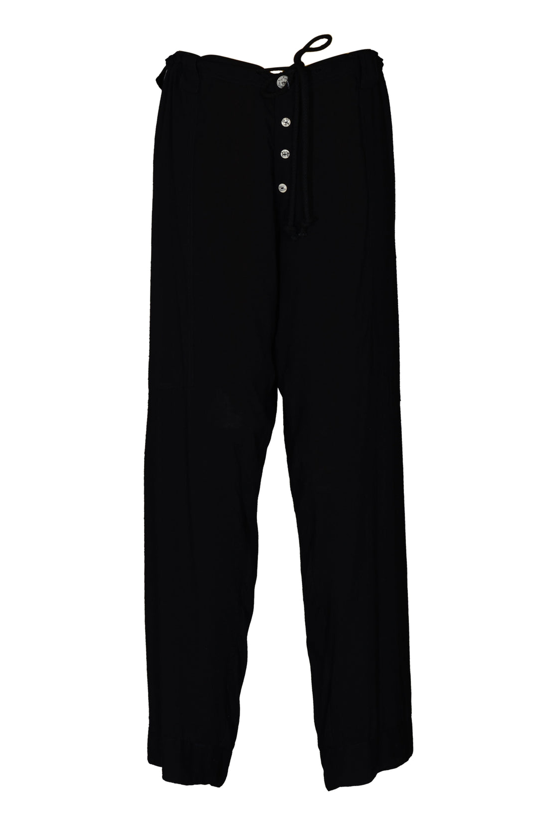 Channing - Rayon Solid Drawstring Pants (6207211471044)