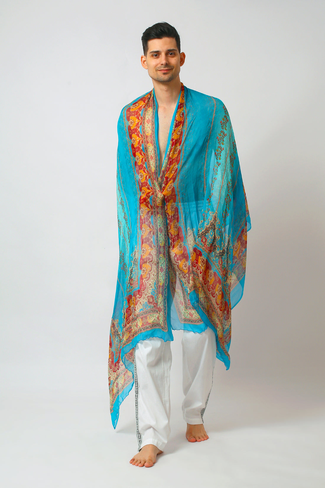 Carbera - Chiffon Digital Print Scarf (7338954719428)