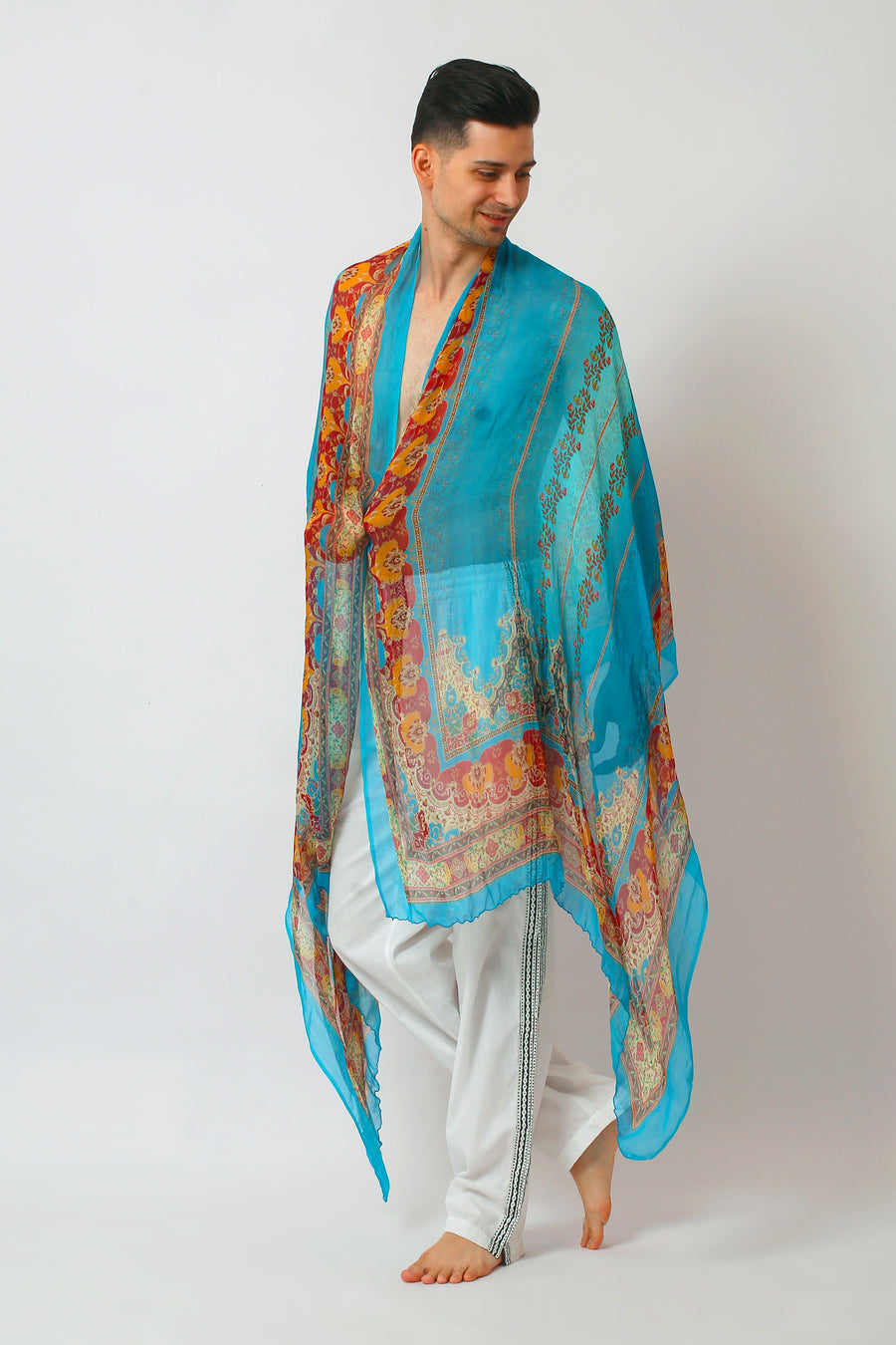 Carbera - Chiffon Digital Print Scarf (7338954719428)