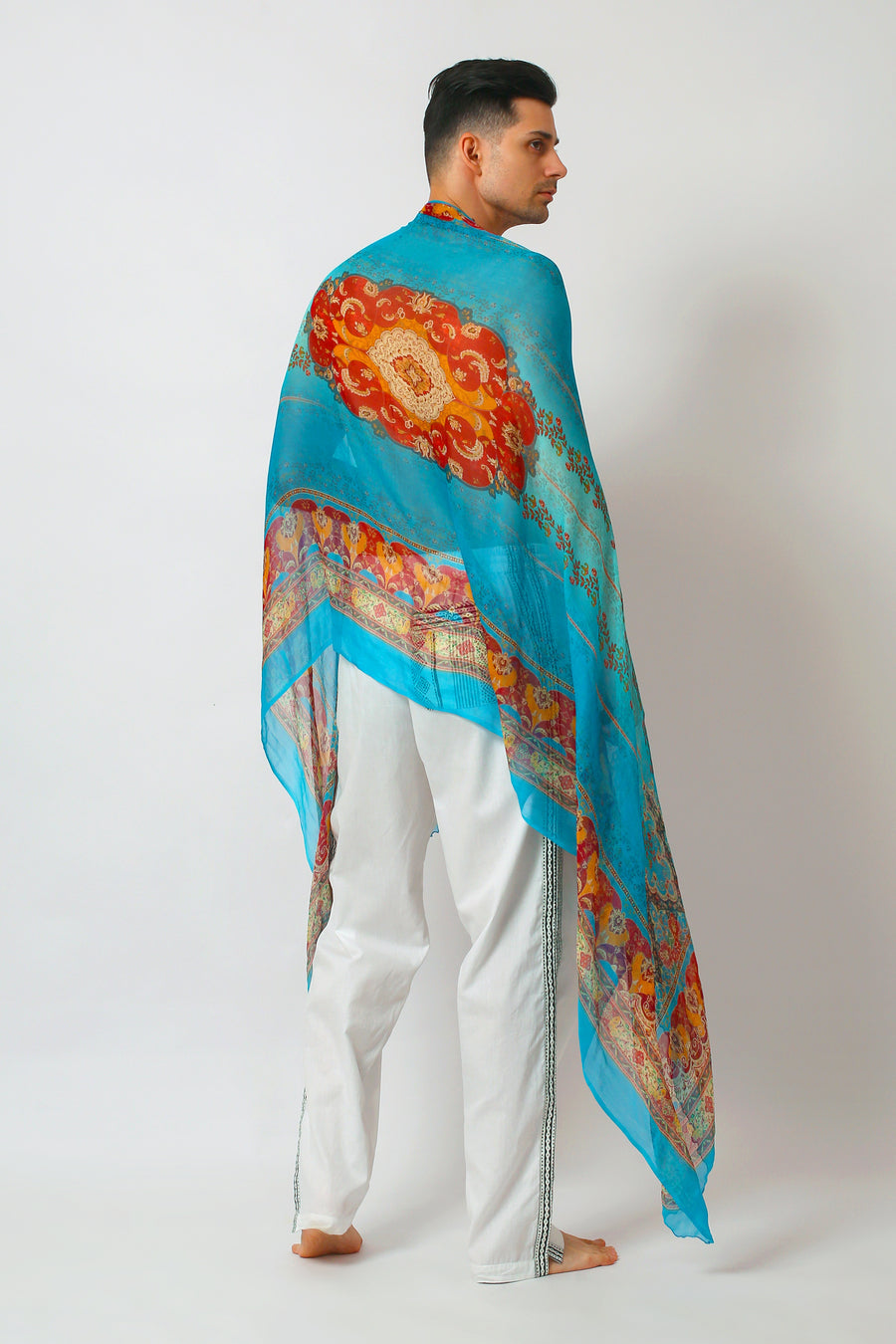 Carbera - Chiffon Digital Print Scarf (7338954719428)