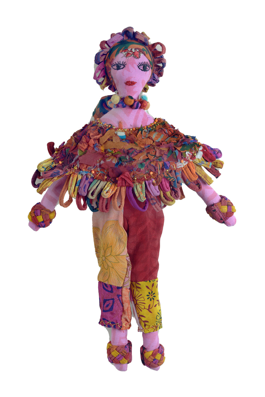 Hand Made Pure Silk Emma Doll (489091694633)