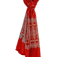 Meghan Jacquard Silk Shawl/ Scarf (3612861988969)