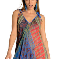 Aster - Original Tribal Print Rayon Digital Georgette (7335139541188)