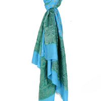 Magnolia - Hand Cut Silk Degrade Shawl (7302160187588)