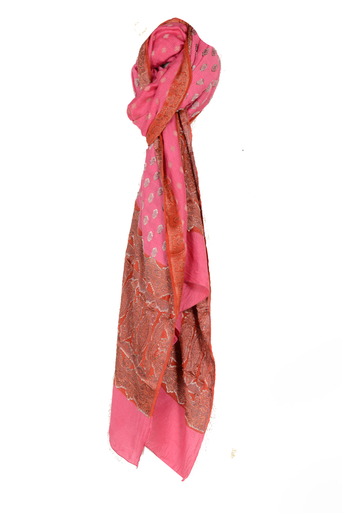 Magnolia - Hand Cut Silk Degrade Shawl (7302160187588)